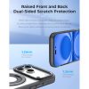 Hoda ROUGH Case Magnet with 360° foldable rotating ring-holder stand Enhanced with PureSurfaceTM with Camera Button for iPhone 18 Pro Max 17 Pro Max - Black