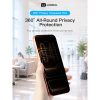 Hoda Full Coverage Tempered Glass Screen Protector for iPhone 18 Pro with Dust-Free Helper - Privacy 4 ways