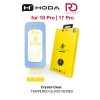 Hoda Full Coverage Tempered Glass Screen Protector for iPhone 18 Pro 17 Pro  with Dust-Free Helper - Clear