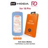 Hoda Full Coverage Tempered Glass Screen Protector for iPhone 18 Pro with Dust-Free Helper - Matte - Matte