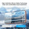Hoda Full Coverage Tempered Glass Screen Protector for iPhone 18 Pro with Dust-Free Helper - Matte - Matte
