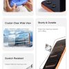 Hoda Full Coverage Tempered Glass Screen Protector for iPhone 18 Pro Max with Dust-Free Helper - Matte