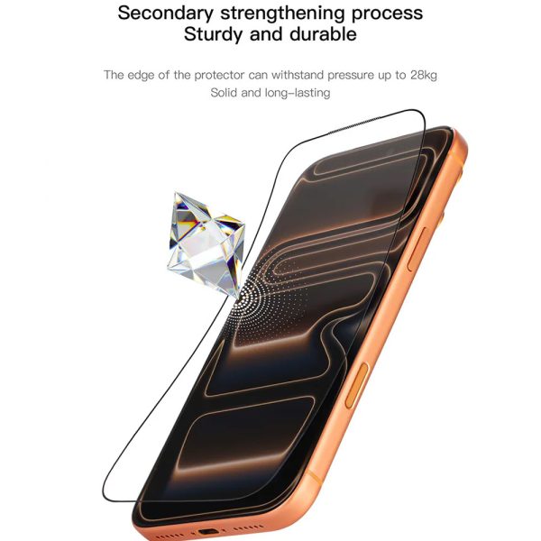Hoda Full Coverage Tempered Glass Screen Protector for iPhone 18 Pro with Dust-Free Helper - Matte - Matte