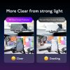 Hoda Full Coverage Tempered Glass Screen Protector for iPhone 18 Pro with Dust-Free Helper - Anti Reflection Flagship