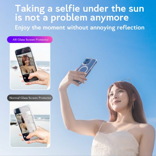 Hoda Full Coverage Tempered Glass Screen Protector for iPhone 18 Pro with Dust-Free Helper - Anti Reflection Flagship