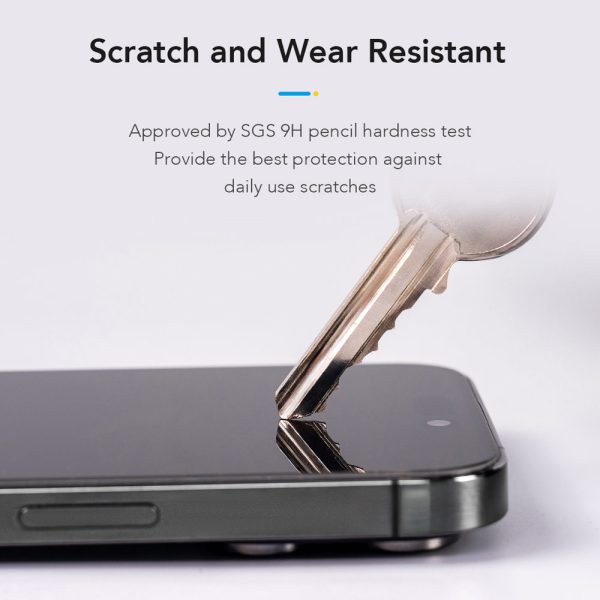 Hoda Full Coverage Tempered Glass Screen Protector for iPhone 18 Pro Max iPhone 17 Pro Max with Dust Free Helper - Clear