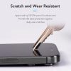 Hoda Full Coverage Tempered Glass Screen Protector for iPhone 18 Pro 17 Pro  with Dust-Free Helper - Clear