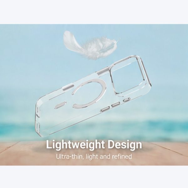 Power Support Air Jacket Mag Lightweight Thin MagSafe Case for iPhone 18 Pro | iPhone 17 Pro - Clear