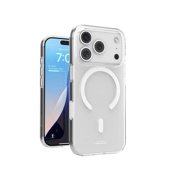 Power Support Air Jacket Mag Lightweight Thin MagSafe Case for iPhone 18 Pro | iPhone 17 Pro - Clear