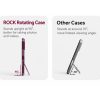 ROCK Guard Touch Rotating Series Magnetic Protection Case with Stand for iPhone 18 Pro Max 17 Pro Max (Matte Dark Grey)