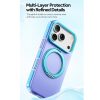 ROCK Guard Touch Rotating Series Magnetic Protection Case with Stand for iPhone 18 Pro 17 Pro (Matte Dark Grey)