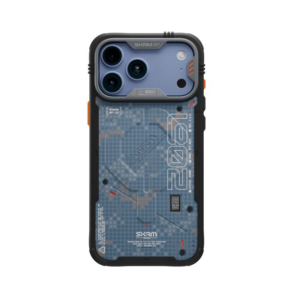 Skinarma VIGOR XE Magnetic Charge Drop Protection Case with Camera Control Button for iPhone 18 Pro Max 6.9 - Blue