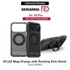 Skinarma Atlas Magnetic Charge 360° Rotatable Kickstand Drop Protection Case for iPhone 18 Pro 6.3 - Black