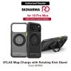 Skinarma Atlas Magnetic Charge 360° Rotatable Kickstand Drop Protection Case for iPhone 18 Pro Max 6.9 - Black