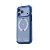 Skinarma Atlas Magnetic Charge 360° Rotatable Kickstand Drop Protection Case for iPhone 18 Pro 6.3 - Blue