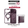 Skinarma MAGMA Magnetic Charge Drop Protection Case with Camera Control Button for iPhone 18 Pro 6.3 - Burgundy