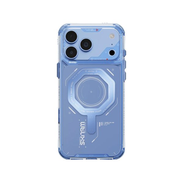 Skinarma MAGMA Magnetic Charge Drop Protection Case with Camera Control Button for iPhone 18 Pro 6.3 - Blue