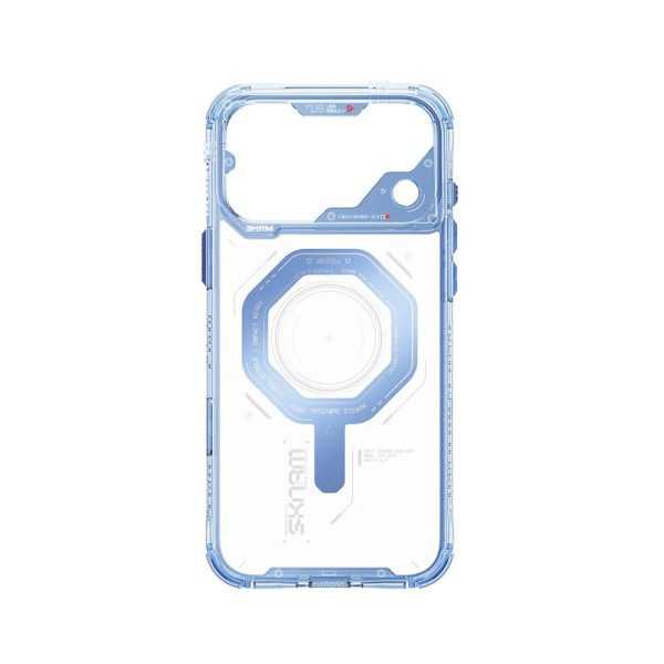 Skinarma MAGMA Magnetic Charge Drop Protection Case with Camera Control Button for iPhone 18 Pro Max 6.9 - Blue