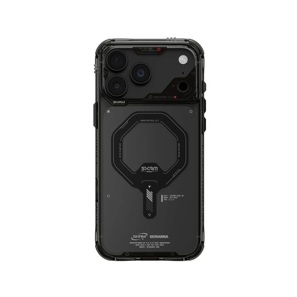 Skinarma Saido Magnetic Charge Drop Protection Case with Camera Control Button for iPhone 18 Pro 6.3 - Graphite