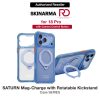 Skinarma Saturn Magnetic Charge 360° Rotatable Kickstand Drop Protection Case with Camera Control Button for iPhone 18 Pro 6.3 - Blue