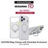 Skinarma Saturn Magnetic Charge 360° Rotatable Kickstand Drop Protection Case with Camera Control Button for iPhone 18 Pro 6.3 - Frost