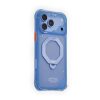 Skinarma Saturn Magnetic Charge 360° Rotatable Kickstand Drop Protection Case with Camera Control Button for iPhone 18 Pro 6.3 - Blue