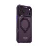 Skinarma Saturn Magnetic Charge 360° Rotatable Kickstand Drop Protection Case with Camera Control Button for iPhone 18 Pro 6.3 - Burgundy