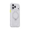 Skinarma Saturn Magnetic Charge 360° Rotatable Kickstand Drop Protection Case with Camera Control Button for iPhone 18 Pro Max 6.9 - Frost