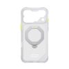 Skinarma Saturn Magnetic Charge 360° Rotatable Kickstand Drop Protection Case with Camera Control Button for iPhone 18 Pro 6.3 - Frost