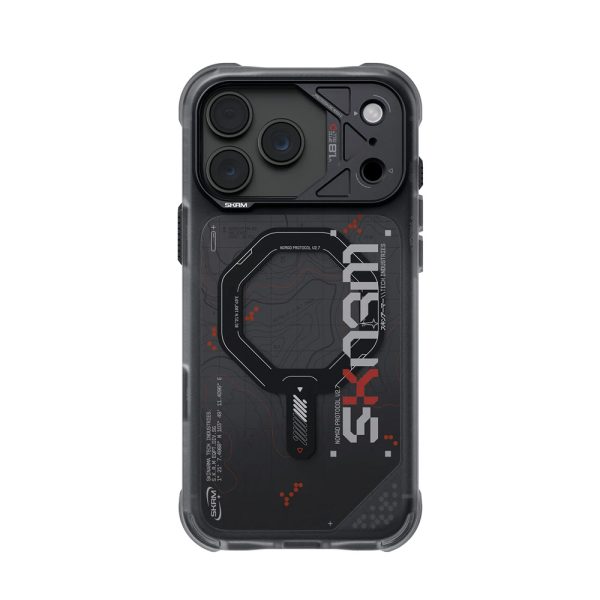 Skinarma Sonar Magnetic Charge Drop Protection Case with Camera Control Button for iPhone 18 Pro Max 6.9 - Black