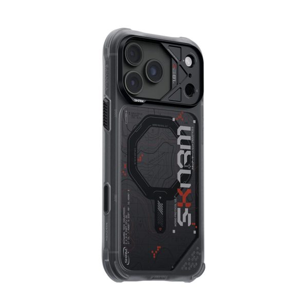 Skinarma Sonar Magnetic Charge Drop Protection Case with Camera Control Button for iPhone 18 Pro Max 6.9 - Black