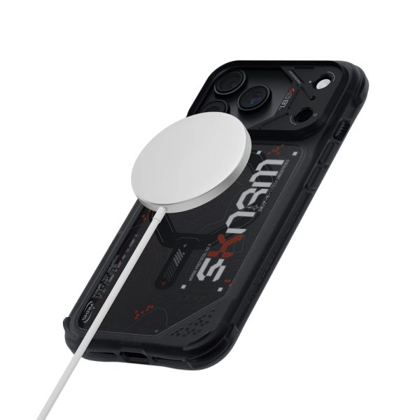 Skinarma Sonar Magnetic Charge Drop Protection Case with Camera Control Button for iPhone 18 Pro Max 6.9 - Black