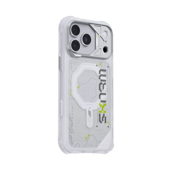 Skinarma Sonar Magnetic Charge Drop Protection Case with Camera Control Button for iPhone 18 Pro 6.3 - White