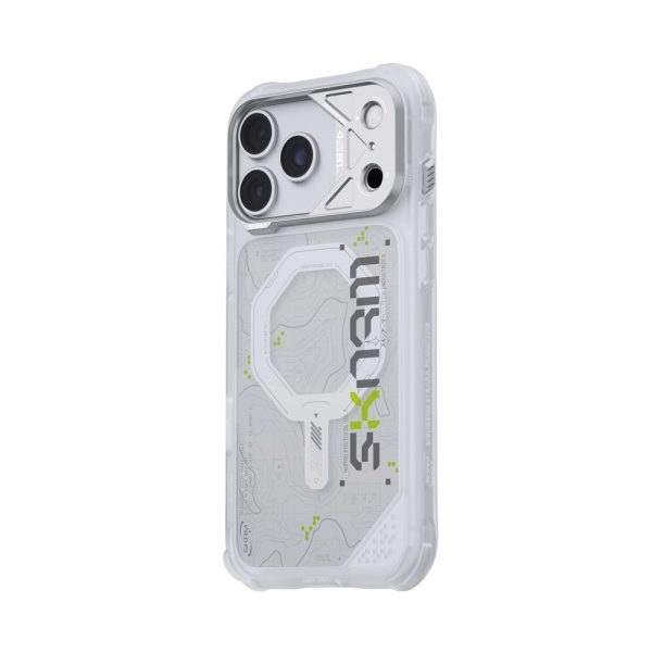 Skinarma Sonar Magnetic Charge Drop Protection Case with Camera Control Button for iPhone 18 Pro Max 6.9 - White