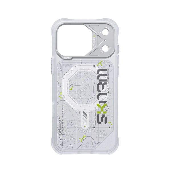 Skinarma Sonar Magnetic Charge Drop Protection Case with Camera Control Button for iPhone 18 Pro 6.3 - White