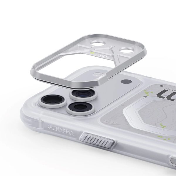 Skinarma Sonar Magnetic Charge Drop Protection Case with Camera Control Button for iPhone 18 Pro Max 6.9 - White