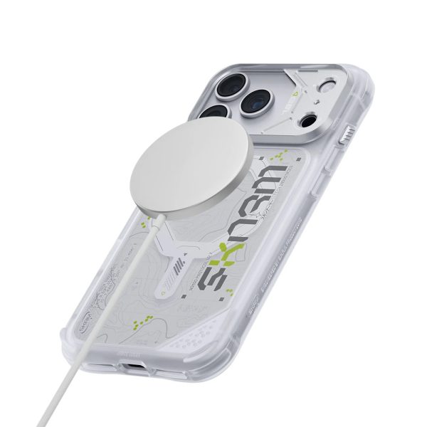 Skinarma Sonar Magnetic Charge Drop Protection Case with Camera Control Button for iPhone 18 Pro Max 6.9 - White
