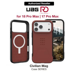 UAG Civilian Magsafe Protection Case for iPhone 18 Pro Max iPhone 17 Pro Max - Burgundy