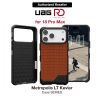 UAG Metropolis LT Magsafe Protection Case for iPhone 18 Pro Max - Kevlar Burnt Orange
