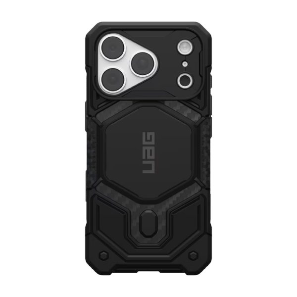 UAG Monarch Pro CapCtl Magsafe Protection Case for iPhone 18 Pro - Carbon Fiber