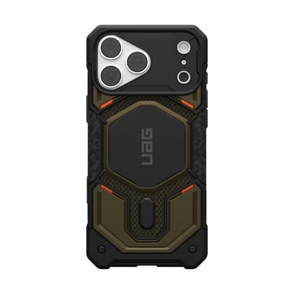 UAG Monarch Pro CapCtl Magsafe Protection Case for iPhone 18 Pro Max - Kevlar Green