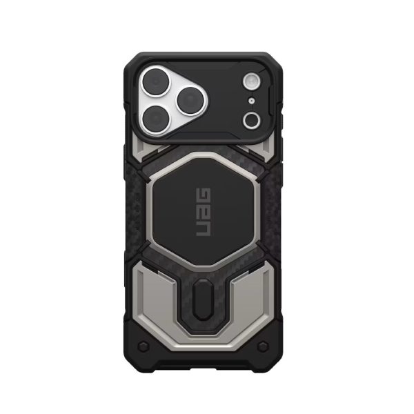 UAG Monarch Pro CapCtl Magsafe Protection Case for iPhone 18 Pro Max - Titanium