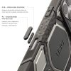 UAG Monarch Pro CapCtl Magsafe Protection Case for iPhone 18 Pro Max - Titanium