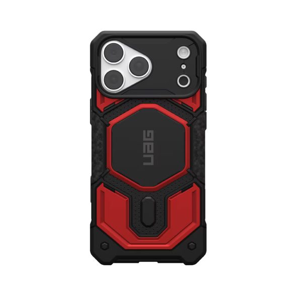 UAG Monarch Pro CapCtl Magsafe Protection Case for iPhone 18 Pro Max - Crimson