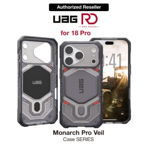 UAG Monarch Pro Magsafe Protection Case for iPhone 18 Pro - VEIL Ash