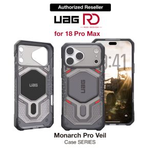 UAG Monarch Pro Magsafe Protection Case for iPhone 18 Pro Max - VEIL Ash