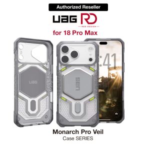 UAG Monarch Pro Magsafe Protection Case for iPhone 18 Pro Max - VEIL Ice