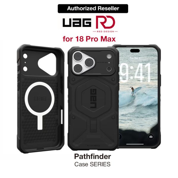 UAG Pathfinder Magsafe Protection Case for iPhone 18 Pro Max - Black