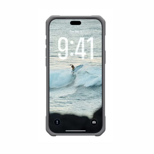 UAG Pathfinder Clear Magsafe Protection Case for iPhone 18 Pro Max iPhone 17 Pro Max - Safety Orange Lanyard