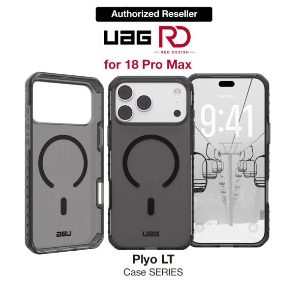 UAG Plyo LT Magsafe Protection Case for iPhone 18 Pro Max - Ash Black